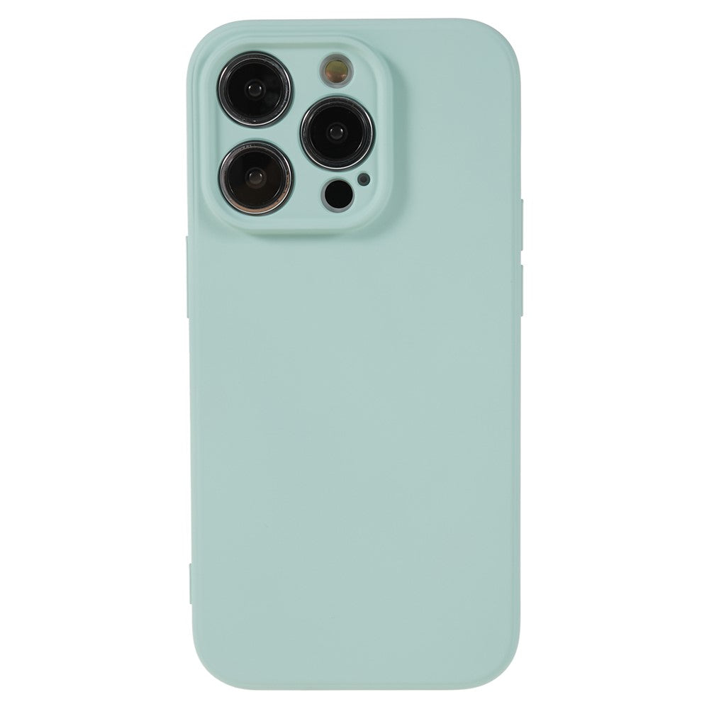 For iPhone 14 Pro Max Rubberized TPU Protective Case Soft Fiber Lining Inside Shockproof Phone Cover