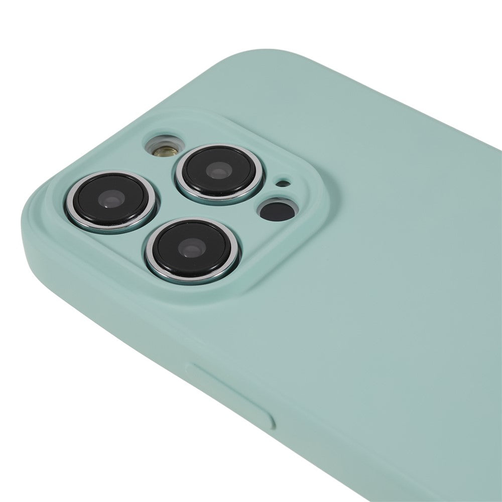 For iPhone 14 Pro Max Rubberized TPU Protective Case Soft Fiber Lining Inside Shockproof Phone Cover