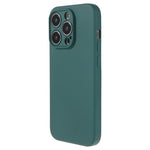 For iPhone 14 Pro Max Rubberized TPU Protective Case Soft Fiber Lining Inside Shockproof Phone Cover