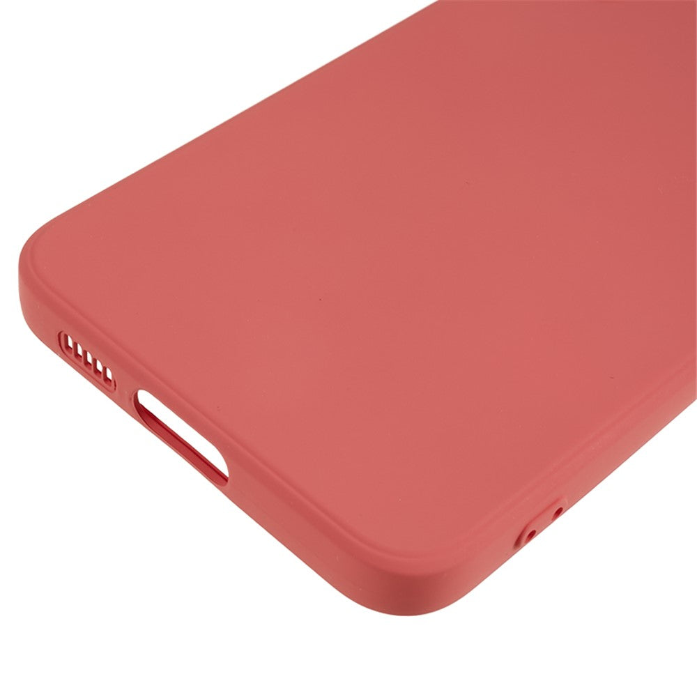 For Samsung Galaxy S23 TPU Camera Protection Phone Case Soft Fiber Lining Rubberized Back Cover