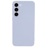 For Samsung Galaxy S23 TPU Camera Protection Phone Case Soft Fiber Lining Rubberized Back Cover
