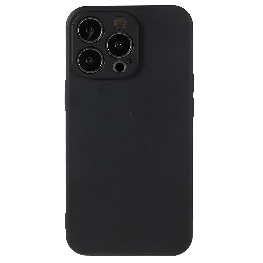 For iPhone 13 Pro 6.1 inch Rubberized TPU Phone Case Soft Fiber Lining Shockproof Cover