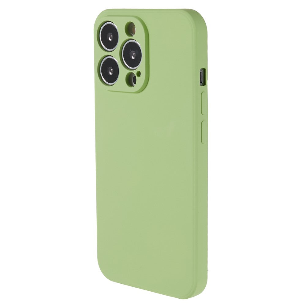 For iPhone 13 Pro 6.1 inch Rubberized TPU Phone Case Soft Fiber Lining Shockproof Cover