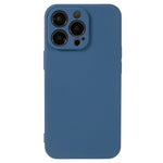 For iPhone 13 Pro Max 6.7 inch Rubberized TPU Phone Case Camera Protection Cover Soft Fiber Lining Inside