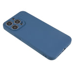 For iPhone 13 Pro Max 6.7 inch Rubberized TPU Phone Case Camera Protection Cover Soft Fiber Lining Inside