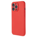 For iPhone 13 Pro Max 6.7 inch Rubberized TPU Phone Case Camera Protection Cover Soft Fiber Lining Inside