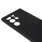Samsung Galaxy S23 Ultra Gummerat Textur mobilskal Mjukt TPU Fiberfoder Stötsäkert Skyddsfodral
