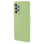 Til Samsung Galaxy A53 5G Blødt TPU-etui Gummibelagt Anti-ridse Fiberfor Indvendigt Telefoncover