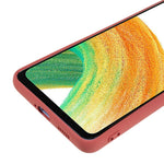 TPU Phone Case for Samsung Galaxy A33 5G, Rubberized Anti-Slip Cover with Soft Fiber Lining