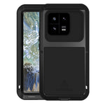 LOVE MEI Tough Armour Rugged-metalcover til Xiaomi 13 Pro 5G med silikonebeskyttelse (uden hærdet glas)