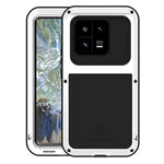 LOVE MEI Tough Armour Rugged-metalcover til Xiaomi 13 Pro 5G med silikonebeskyttelse (uden hærdet glas)