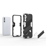 Ridsefast telefoncover til Samsung Galaxy A24 4G (162,1 x 77,6 x 8,3 mm) Støttefod TPU+PC Beskyttende mobiltelefoncover
