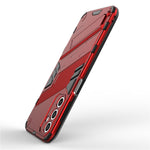 Ridsefast telefoncover til Samsung Galaxy A24 4G (162,1 x 77,6 x 8,3 mm) Støttefod TPU+PC Beskyttende mobiltelefoncover