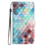 Xiaomi 12 Pro 5G / 12S Pro 5G / 12 Pro (Dimensity) 5G mobilskal Mönstertryck PU-läder Flipfodral med Plånbok