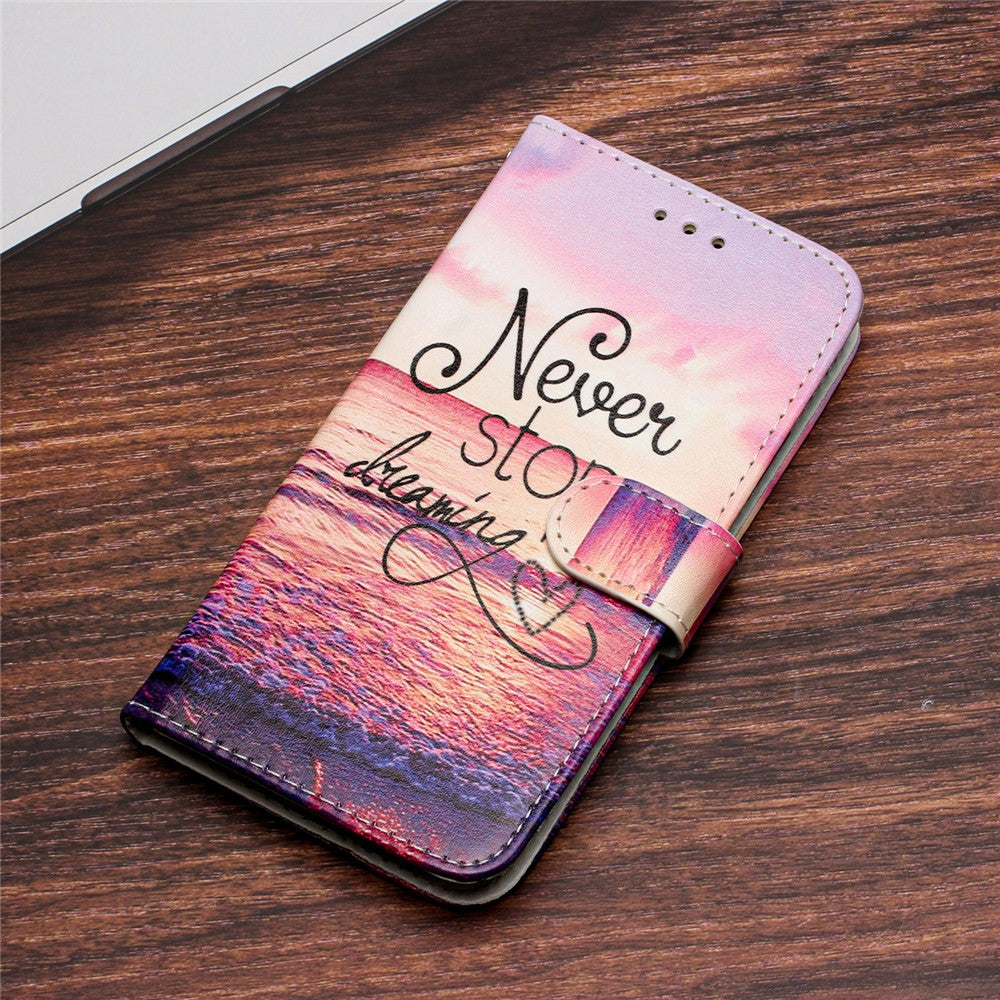 For Xiaomi Redmi A1 4G / A2 4G Phone Case PU Leather Pattern Printing Stand Wallet Flip Cover