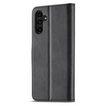 LC.IMEEKE For Samsung Galaxy A24 4G (162.1 x 77.6 x 8.3mm) Calf Texture Leather Phone Case Wallet Stand Mobile Phone Cover