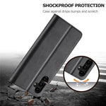 LC.IMEEKE For Samsung Galaxy A24 4G (162.1 x 77.6 x 8.3mm) Calf Texture Leather Phone Case Wallet Stand Mobile Phone Cover