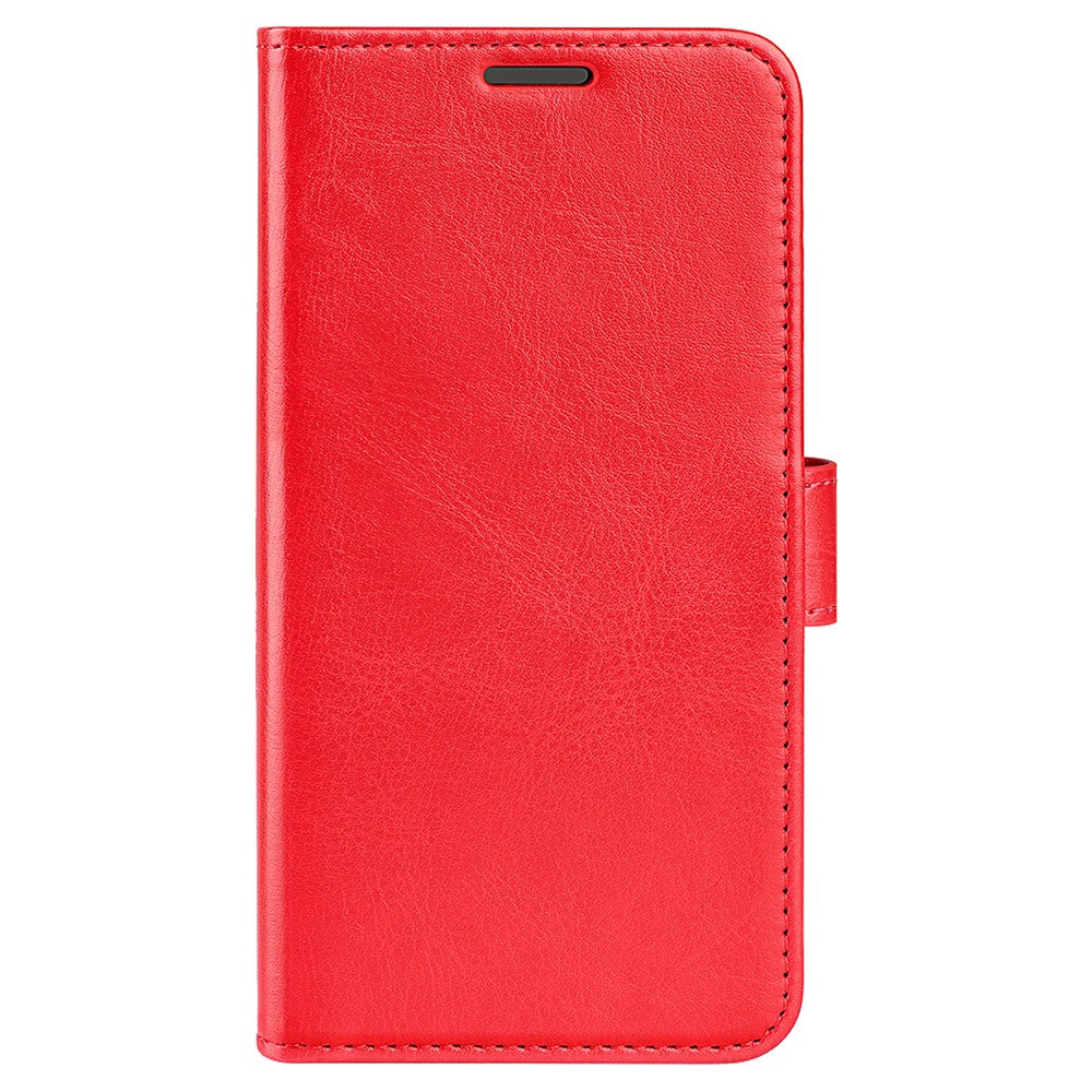 Stand Wallet Telefoncover til Honor X9a 5G Crazy Horse Tekstur Anti-fald Læder Telefoncover