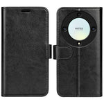 Stand Wallet Telefoncover til Honor X9a 5G Crazy Horse Tekstur Anti-fald Læder Telefoncover