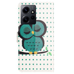 For Xiaomi Redmi Note 12 4G Phone Stand Case PU Leather Pattern Printing Wallet Cover