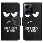 For Xiaomi Redmi Note 12 4G Stand Phone Leather Case Wallet Pattern Printing Phone Cover