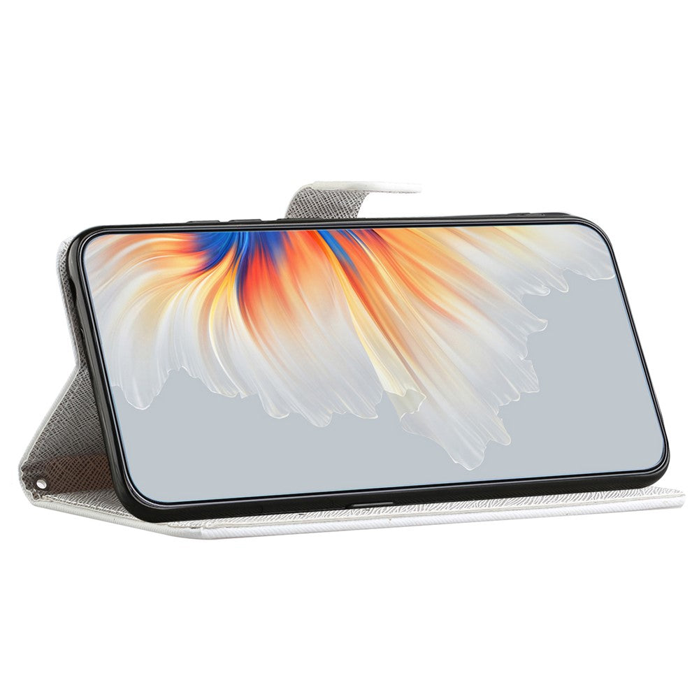 For Xiaomi Redmi Note 12 4G PU Leather Wallet Phone Case 3D Pattern Printing Phone Stand Cover