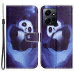 Xiaomi Redmi Note 12 4G PU-läder plånboksfodral med 3D-mönsterutskrift, mobilstativ
