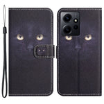 For Xiaomi Redmi Note 12 4G PU Leather Wallet Phone Case 3D Pattern Printing Phone Stand Cover