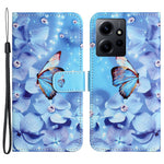 Xiaomi Redmi Note 12 4G PU-läder plånboksfodral med 3D-mönsterutskrift, mobilstativ