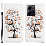 For Xiaomi Redmi Note 12 4G PU Leather Wallet Phone Case 3D Pattern Printing Phone Stand Cover