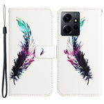 For Xiaomi Redmi Note 12 4G PU Leather Wallet Phone Case 3D Pattern Printing Phone Stand Cover