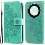 For Honor X40 5G / X9a 5G / Magic5 Lite 5G Case Floral Pattern PU Leather Wallet Stand Phone Cover