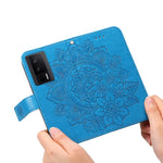 For Xiaomi Poco F5 Pro 5G / Redmi K60 Pro 5G / K60 5G Case Floral Pattern PU Leather Wallet Stand Phone Cover