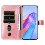 For Honor X40 5G / X9a 5G / Magic5 Lite 5G Calf Texture Zipper Pocket Phone Case PU Leather Wallet Stand Anti-drop Cover