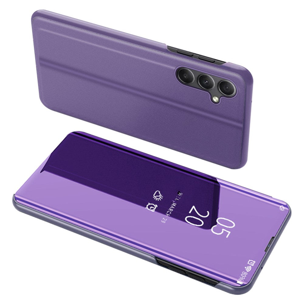 Til Samsung Galaxy A34 5G Flip Lædercover med Stativ Fuld Kropsbeskyttende Telefonetui