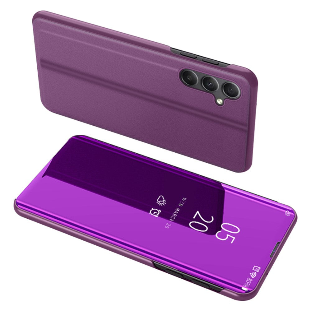 Til Samsung Galaxy A34 5G Flip Lædercover med Stativ Fuld Kropsbeskyttende Telefonetui