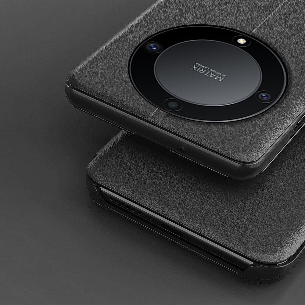 Til Honor X9a 5G / Magic5 Lite 5G Telefoncover Folio Flip PU Læder Stativ Cover