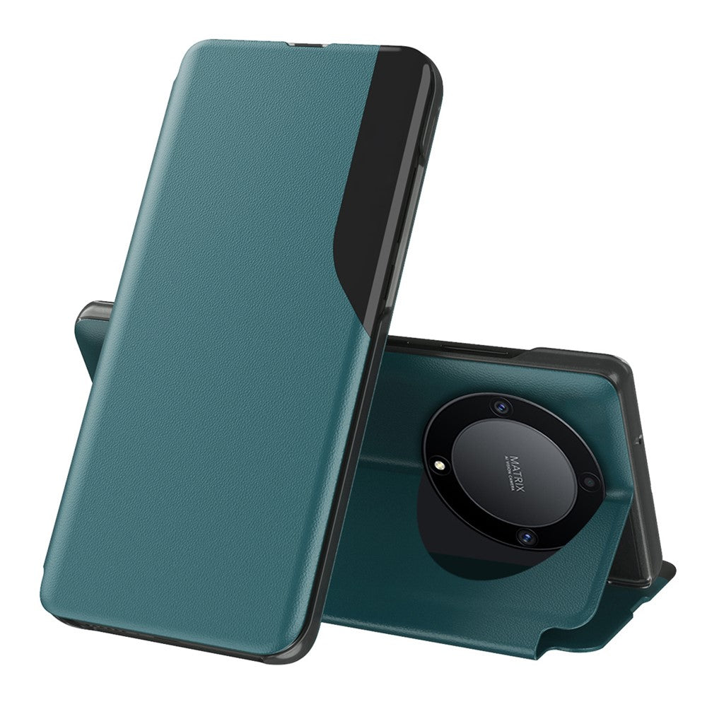 Til Honor X9a 5G / Magic5 Lite 5G Telefoncover Folio Flip PU Læder Stativ Cover