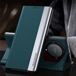 For Honor X9a 5G / Magic5 Lite 5G Electroplating PU Leather Flip Stand Phone Cover Phone Case