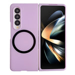 For Samsung Galaxy Z Fold3 5G Skin-touch Phone Cover Hard PC Magnetic Case
