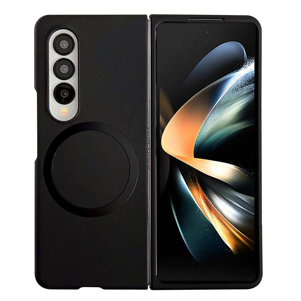 For Samsung Galaxy Z Fold3 5G Skin-touch Phone Cover Hard PC Magnetic Case