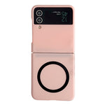 Phone Cover for Samsung Galaxy Z Flip3 5G Skin-touch Hard PC Case Magnetic Case