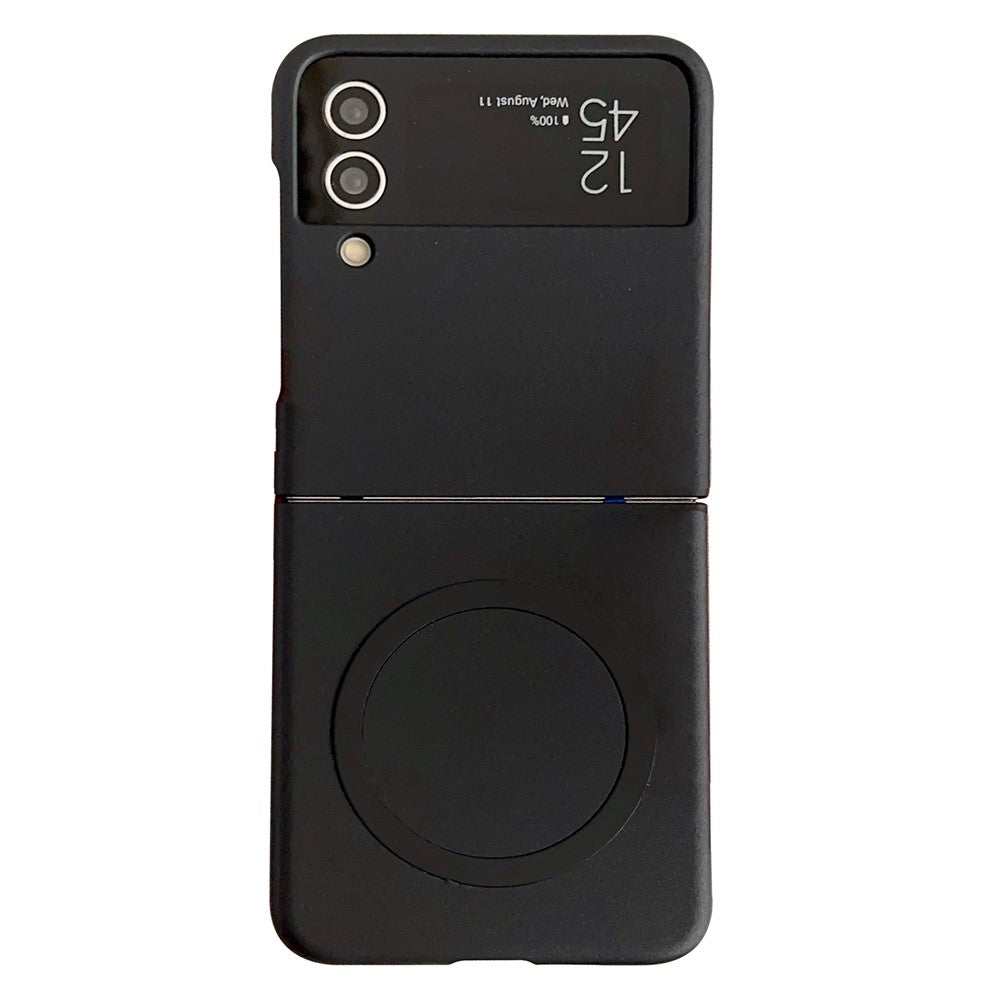 Phone Cover for Samsung Galaxy Z Flip3 5G Skin-touch Hard PC Case Magnetic Case