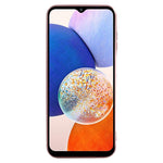 KADEM Mobilskal till Samsung Galaxy A14 5G / A14 4G, Gradient Glitter Pulver Strass Dekor Blommönster TPU Skal Skal