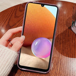KADEM til Samsung Galaxy A23 5G (global version) / A23 4G Rhinstensdekoreret telefoncover med glitterblomstermønster i gradient og TPU-cover