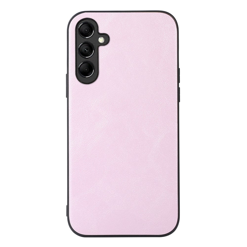 Phone Case For Samsung Galaxy A24 4G (162.1 x 77.6 x 8.3mm) , Cowhide Textured PU Leather Coated TPU+PC Protective Cover
