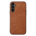 Phone Case For Samsung Galaxy A24 4G (162.1 x 77.6 x 8.3mm) , Cowhide Textured PU Leather Coated TPU+PC Protective Cover