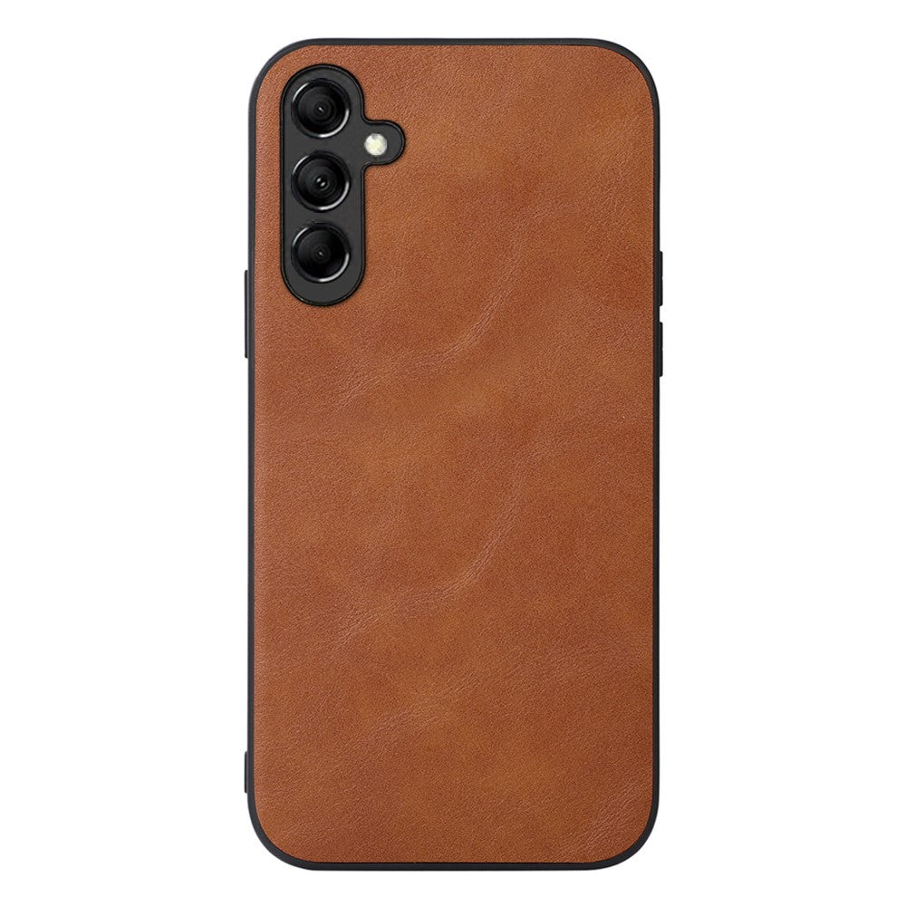 Phone Case For Samsung Galaxy A24 4G (162.1 x 77.6 x 8.3mm) , Cowhide Textured PU Leather Coated TPU+PC Protective Cover