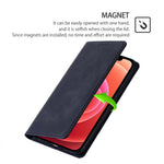 Til Honor X8a 4G Kortholder PU Læder Flip Cover Stativ Hud-venlig Følelse Mobiltelefon Cover