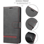 For Xiaomi Redmi Note 12 Pro 5G / 12 Pro Speed 5G / Poco X5 Pro 5G Horizontal Line Stand Wallet Leather Cover
